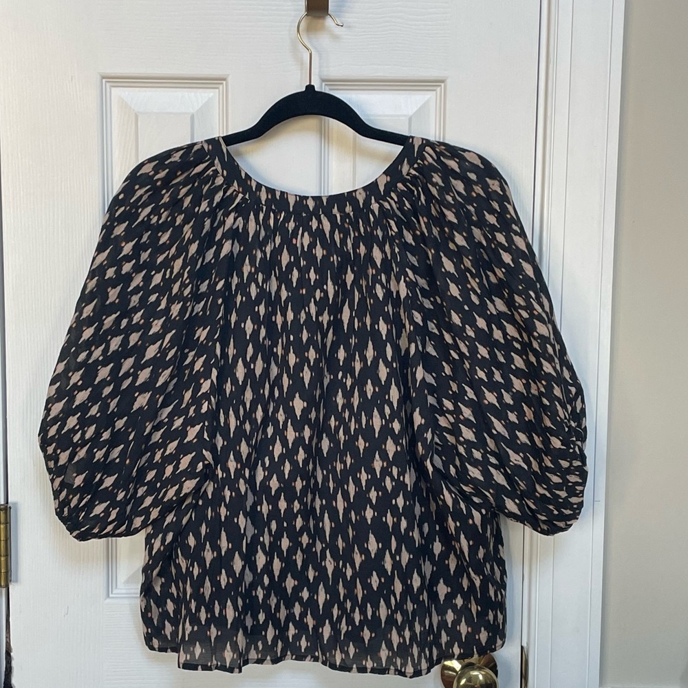 Velvet Graham & Spencer Harmony Nightfall V-Neck Top Women’s Medium NEW W/ TAGS - Picture 10 of 13
